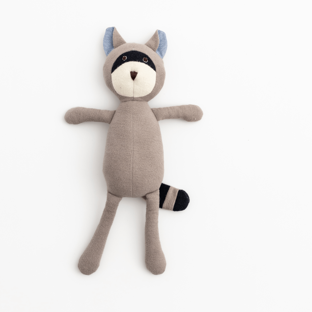 Zoey Cotton Toy Rumi the Racoon - The Curious Racoon Toy