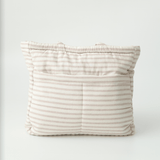 Zoey diaper bag Almond Stripe Tote Diaper Bag (100% Cotton)