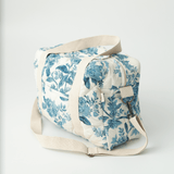 Zoey diaper bag Blue Reverie Quilted Diaper Bag (100% Cotton)