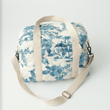 Zoey diaper bag Blue Reverie Quilted Diaper Bag (100% Cotton)