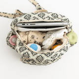 Zoey diaper bag Cotton Mosaic Backpack (Laptop + Diaper Bag)