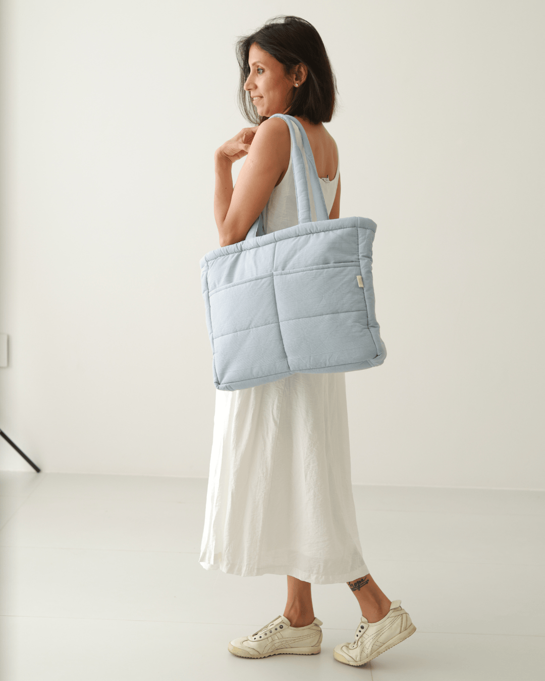 Zoey diaper bag Frost Tote Diaper Bag (100% Cotton)