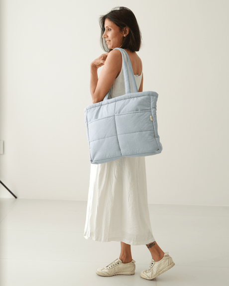 Zoey diaper bag Frost Tote Diaper Bag (100% Cotton)