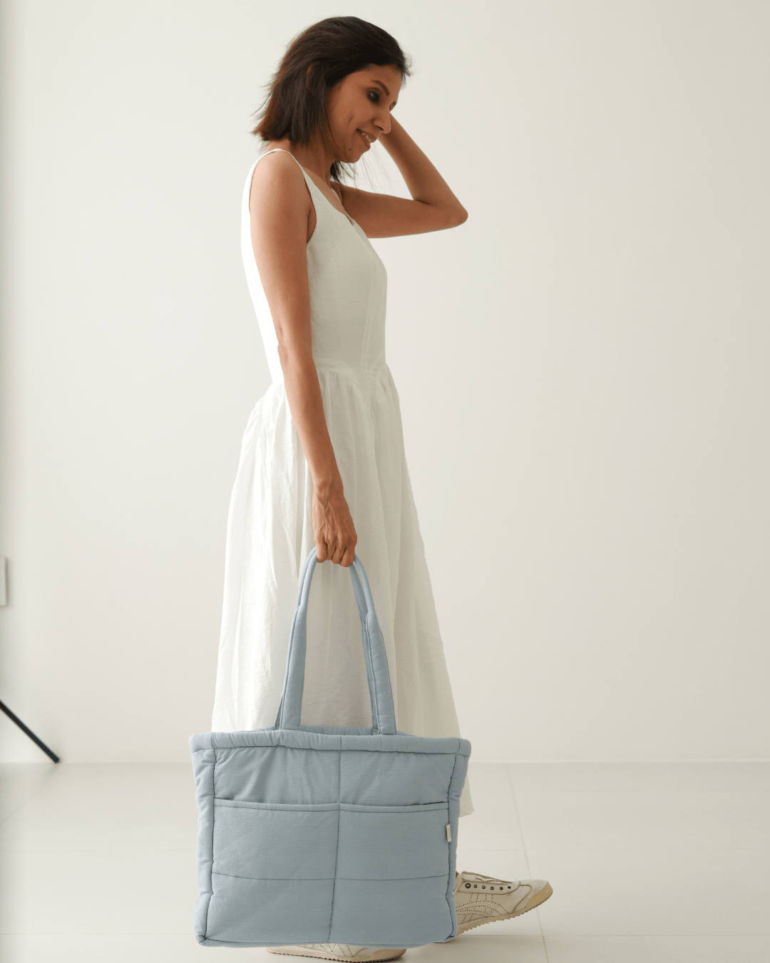 Zoey diaper bag Frost Tote Diaper Bag (100% Cotton)