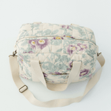 Zoey diaper bag Garden Grace Quilted Diaper Bag (100% Cotton)