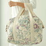 Zoey diaper bag Garden Grace Quilted Diaper Bag (100% Cotton)