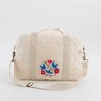 Zoey diaper bag Hand Embroidered Songbirds Perch Diaper Bag (Pure Cotton)