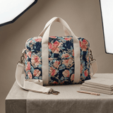 Zoey diaper bag Painted Garden Carryall Quilted Diaper Bag (100% Cotton)