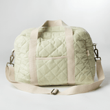 Zoey diaper bag Tea Green Quilted Diaper Bag (100% Cotton)