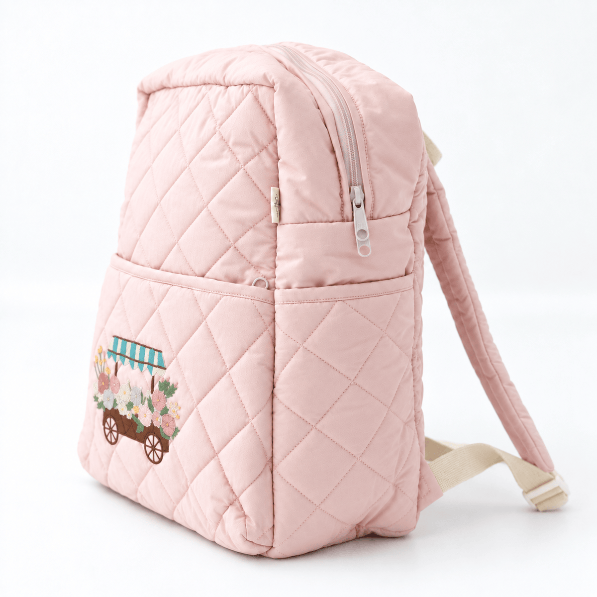 Zoey diaper bag The Flower Cart Backpack (Laptop + Diaper Bag)