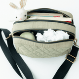 Zoey diaper bag The GoGreen Sling Diaper Bag (Linen Cotton - Green)