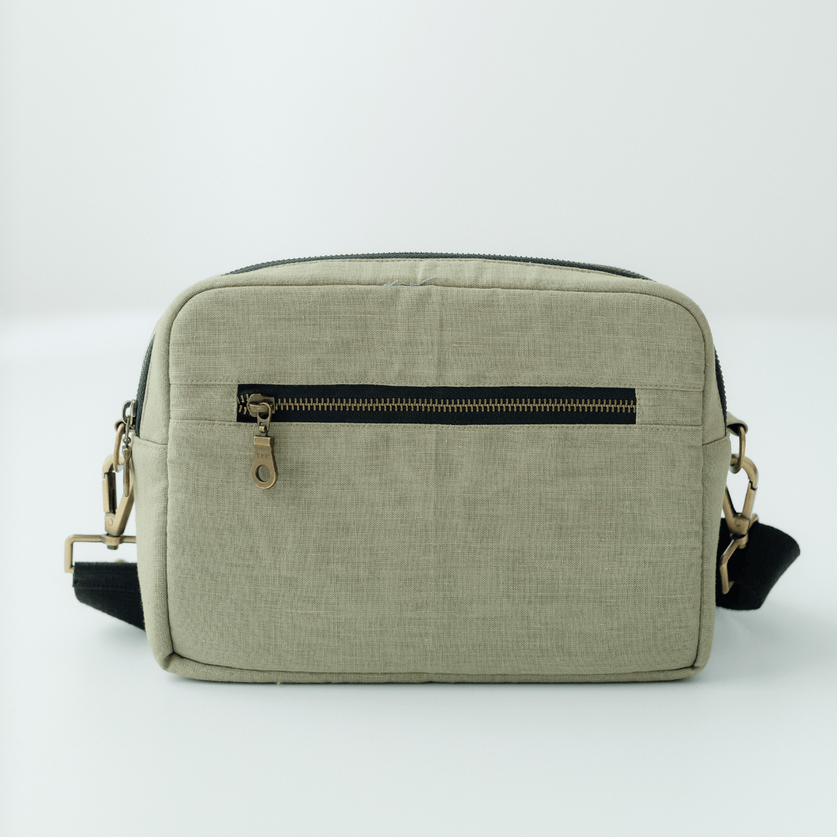 Zoey diaper bag The GoGreen Sling Diaper Bag (Linen Cotton - Green)
