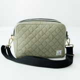 Zoey diaper bag The GoGreen Sling Diaper Bag (Linen Cotton - Green)