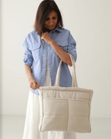 Zoey diaper bag Vanilla Tote Diaper Bag (100% Cotton)