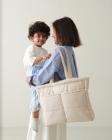 Zoey diaper bag Vanilla Tote Diaper Bag (100% Cotton)
