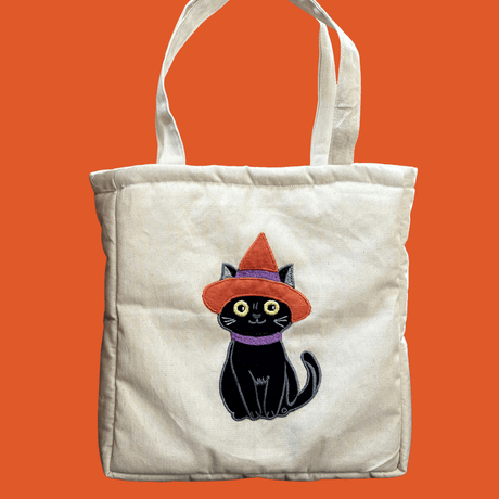 Zoey duffle bag Spooky Cat Halloween Tote Bag