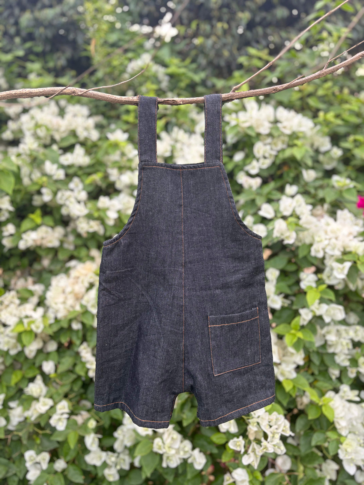 Zoey Dungarees Pocketful of Play Jeans Cotton Unisex Dungaree (Black)