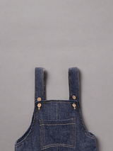 Zoey Dungarees Pocketful of Play Jeans Cotton Unisex Dungaree (Black)