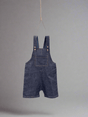 Zoey Dungarees Pocketful of Play Jeans Cotton Unisex Dungaree (Black)