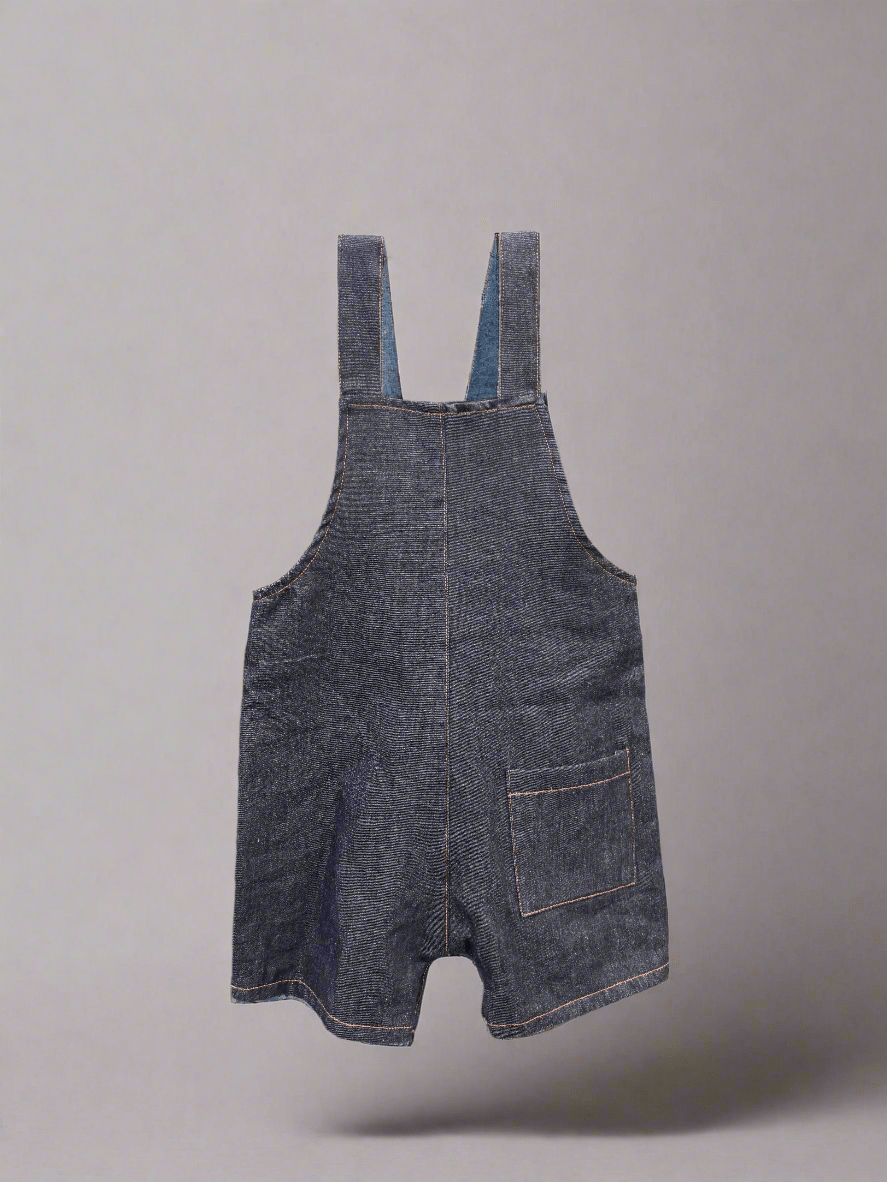 Zoey Dungarees Pocketful of Play Jeans Cotton Unisex Dungaree (Black)
