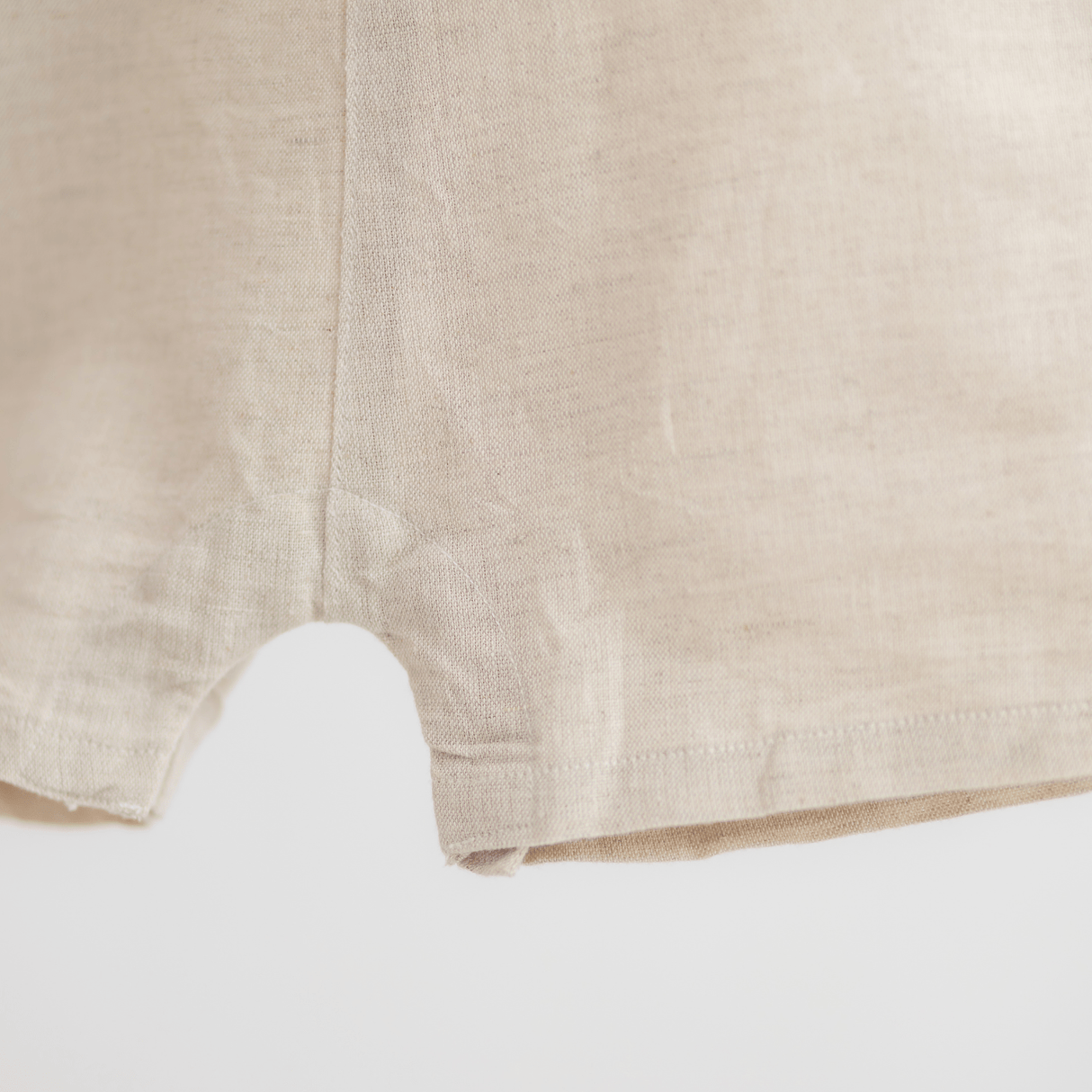 Zoey Dungarees Pocketful of Play Linen Cotton Unisex Dungaree (Beige)