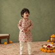 Zoey Ethnic Wear Chulbula Gul Kurta Pajama Set for Kids- Limited Festive Edition