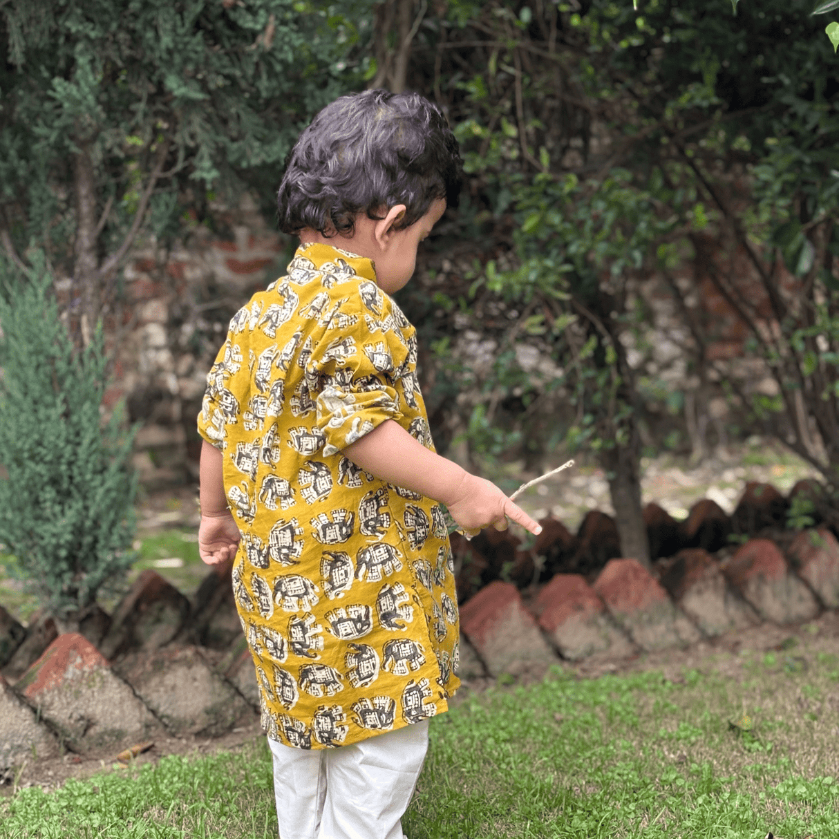 Zoey Ethnic Wear Festive Tusker Kurta Pajama Set