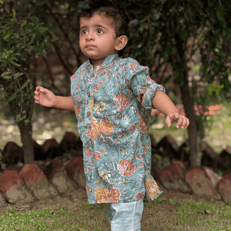 Zoey Ethnic Wear The Meher Gul Festive Kurta Pajama Set