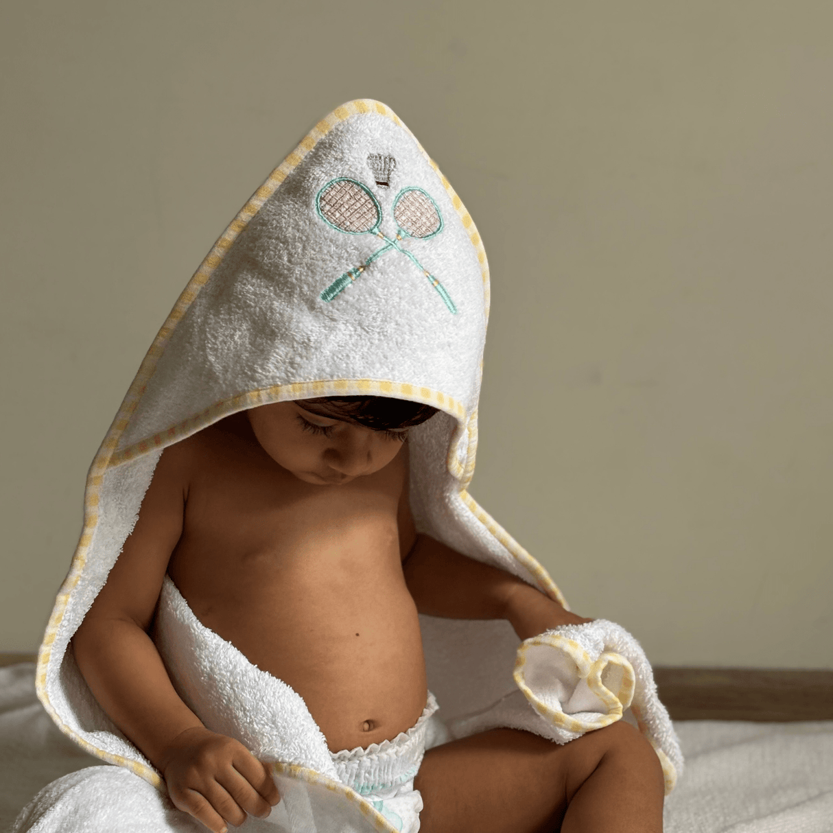 Zoey Hooded towel Badminton Champ Hooded Towel (Can be Personalised)