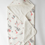 Zoey Hooded towel Bohemian Chic Organic Muslin Hooded Towel