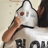 Zoey Hooded towel Little League Legend Pure Cotton Hooded Towel