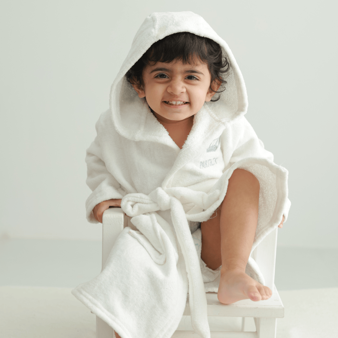 Zoey Hooded towel Little Monarch Hooded Bathrobe (Can be Personalised)