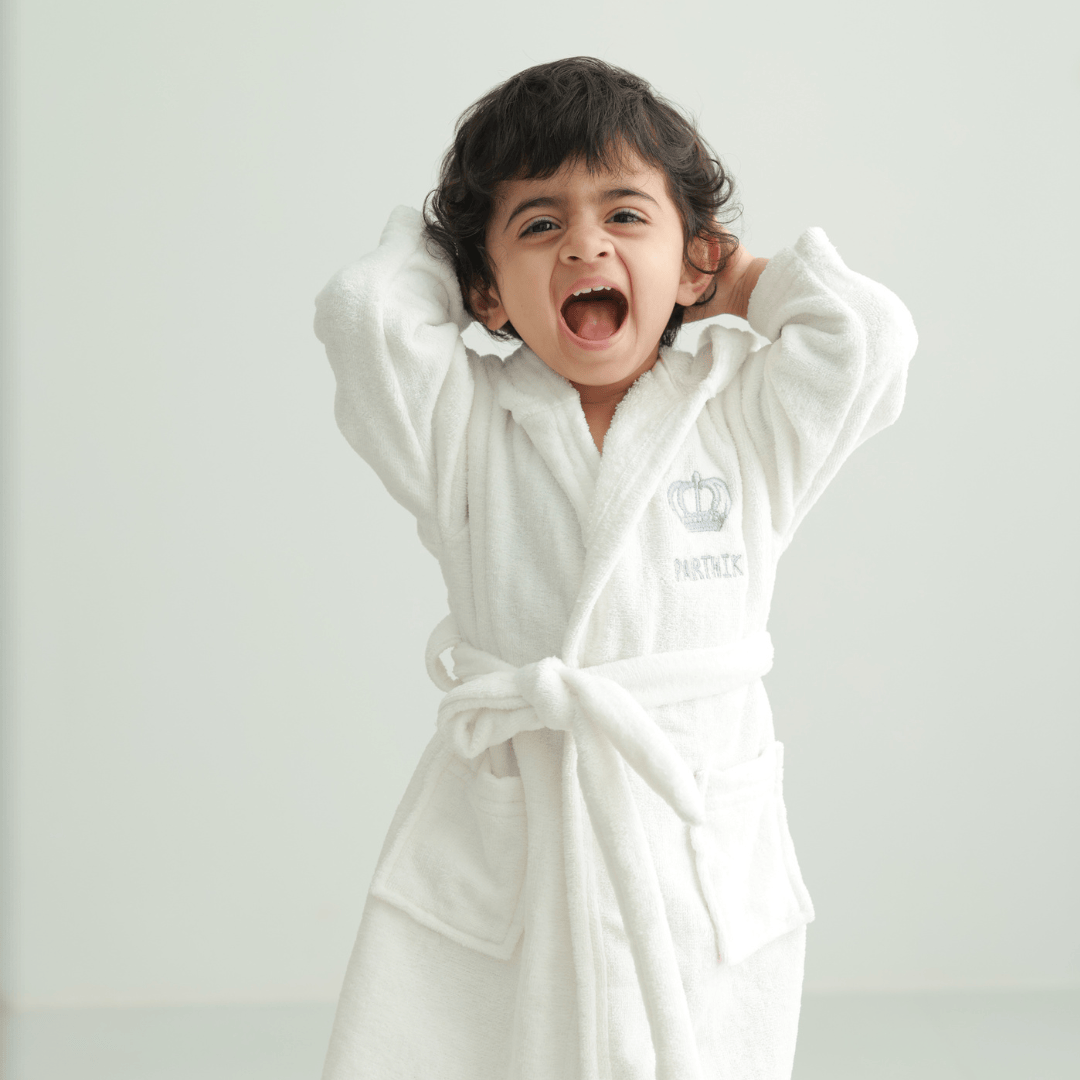 Zoey Hooded towel Little Monarch Hooded Bathrobe (Can be Personalised)