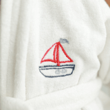 Zoey Hooded towel Row Row Your Boat Hooded Kids Bathrobe (Can be Personalised)