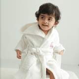 Zoey Hooded towel Row Row Your Boat Hooded Kids Bathrobe (Can be Personalised)