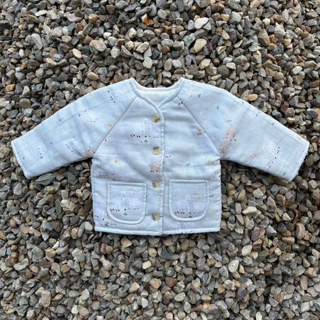 Zoey Jacket Little Lamb Full Sleeve Muslin Winter Jacket