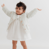 Zoey Jacket Little Lamb Full Sleeve Muslin Winter Jacket