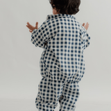 Zoey Jacket The Cozy Edit - Blue Check Set (Jacket + Lower)