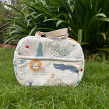 Zoey Lunch Box Bags Happy Animal Lunch Bag (Personalise)