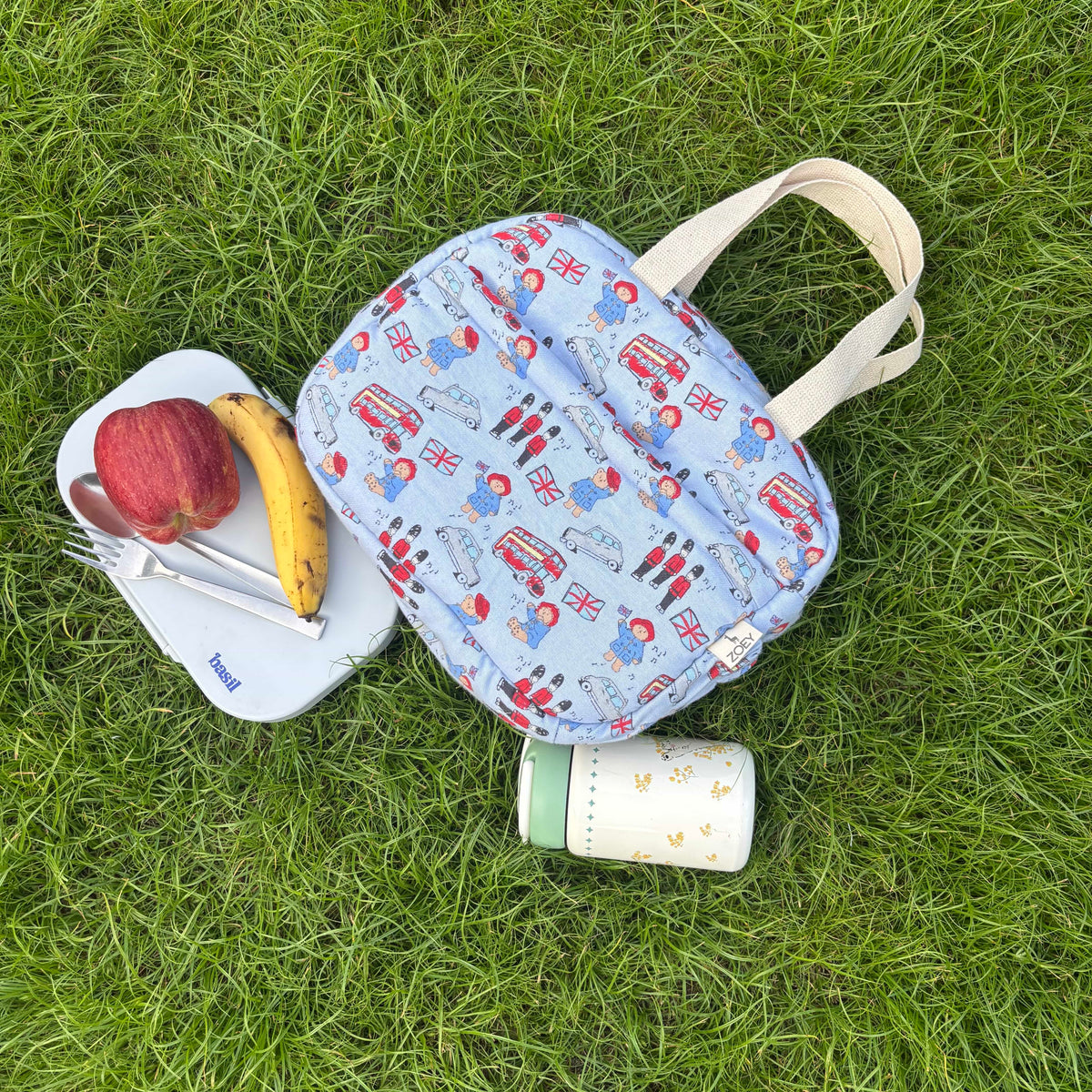 Zoey Lunch Box Bags London Day Out Lunch Bag (Personalise)