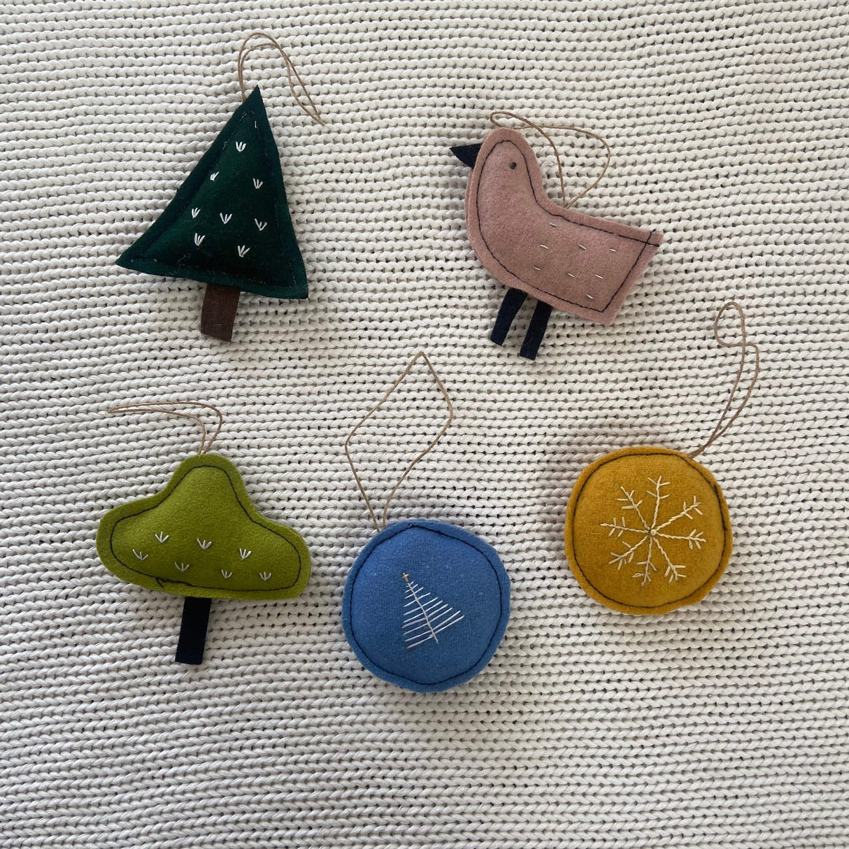 Zoey Merry - Christmas Tree Ornaments (Set of 5)