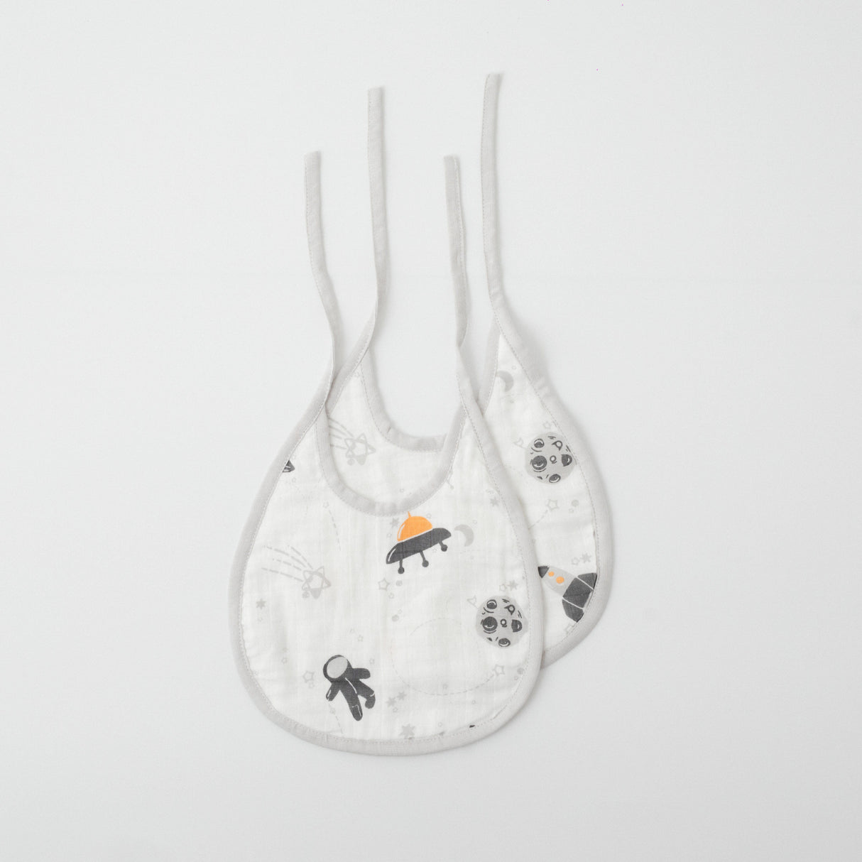 Zoey Muslin Bibs Astronaut Muslin Bibs (Set of 2)