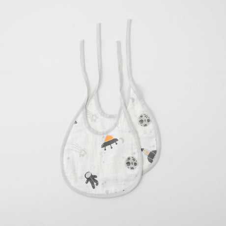 Zoey Muslin Bibs Astronaut Muslin Bibs (Set of 2)