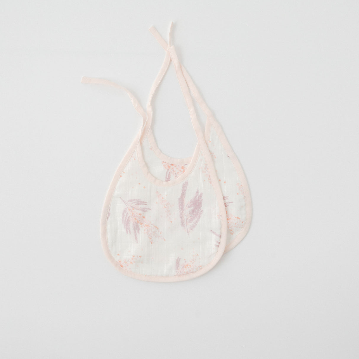 Zoey Muslin Bibs Muhly Grass Bibs (Set of 2)