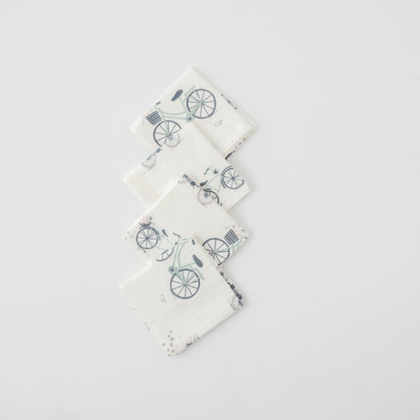 Zoey muslin napkins Riders Club Muslin Napkins (Set Of 4)