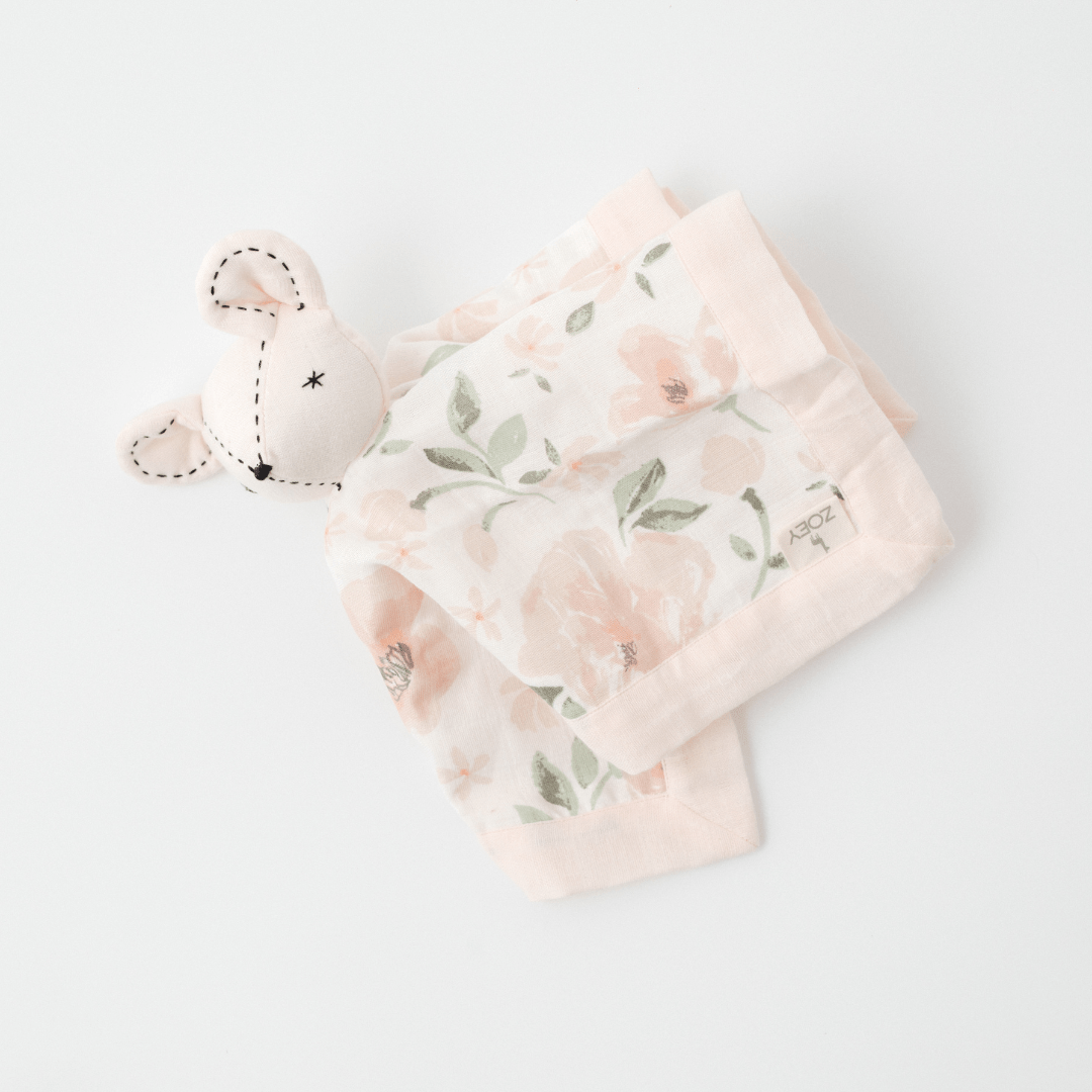 Zoey muslin napkins Willow Bud Thumbie