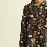 Zoey night suit Celestial Voyager Kids Night Suit (Cotton Cambric)