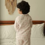 Zoey night suit Cherry Picked for Naptime -  Kids Night Suit (Personalised)