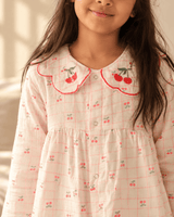 Zoey night suit Cherry Poppins Kids Night Suit (Personalised)