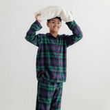 Zoey night suit Classic Highland Flannel Cotton Children Pyjama Set – Nightsuit
